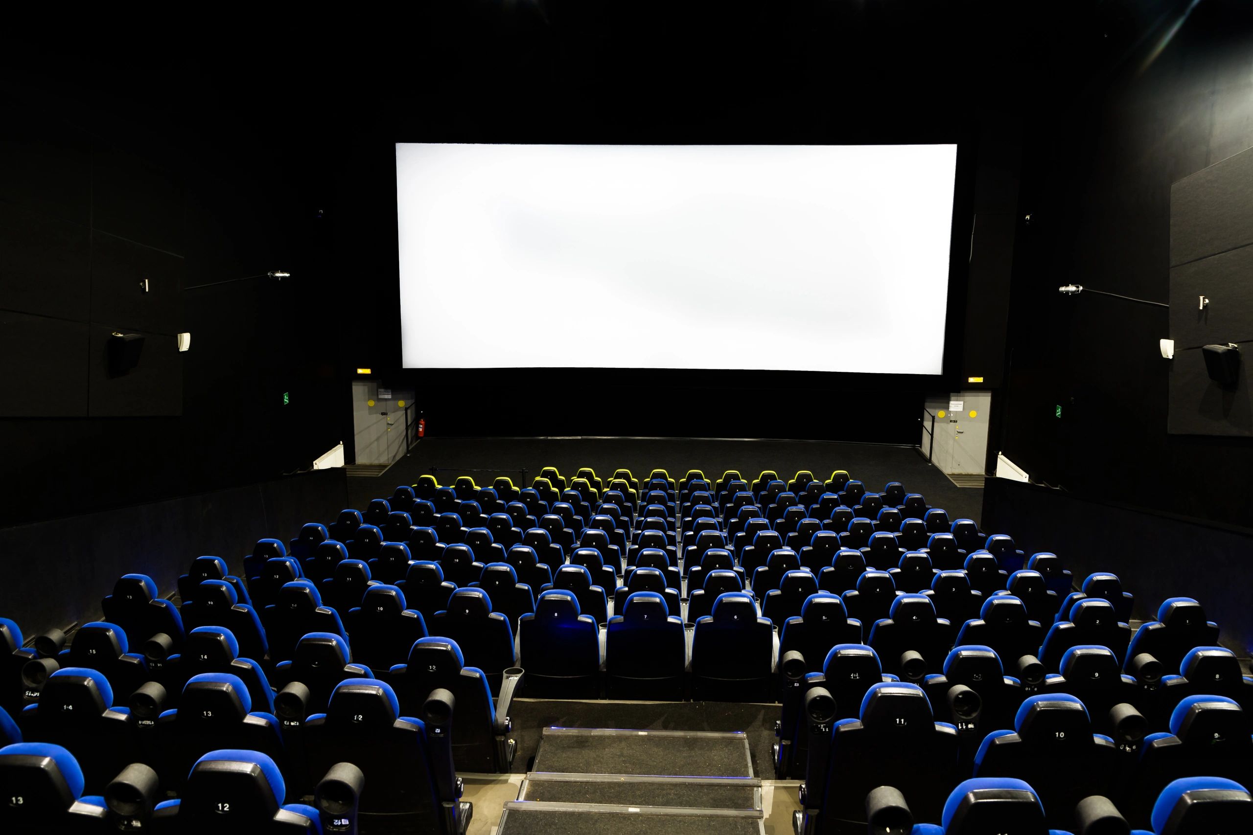 Large venue screen environment showing scalable display deployment